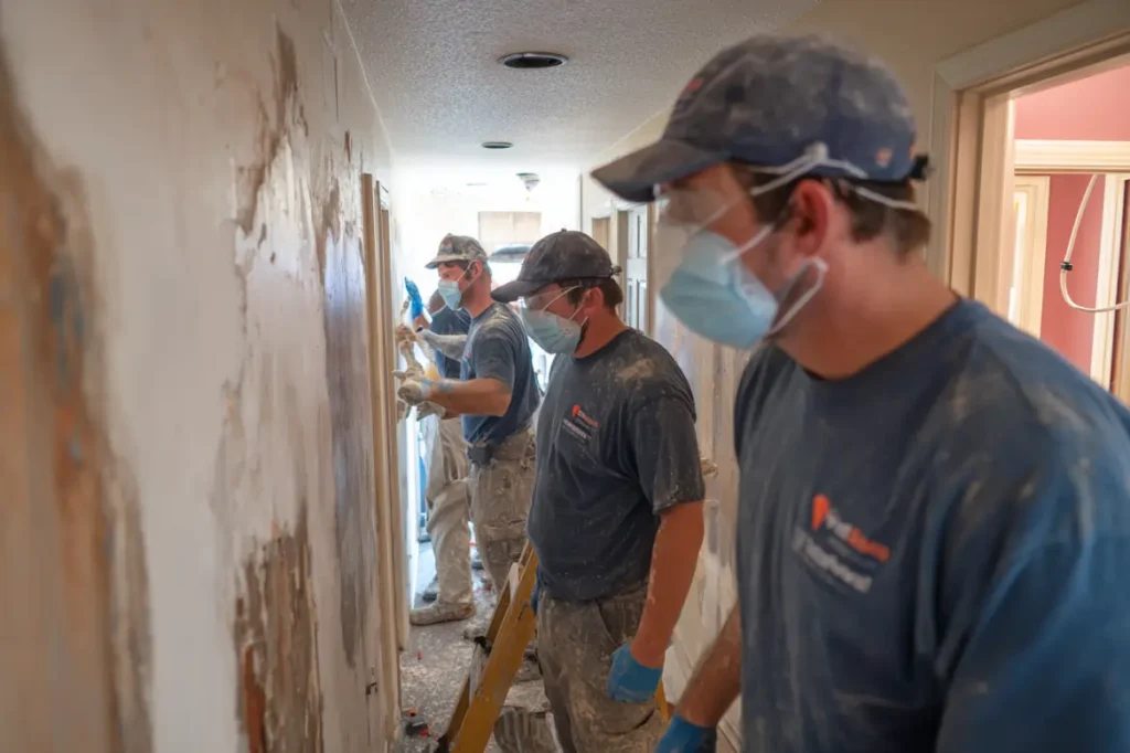 Pakland Mold Removal team at work